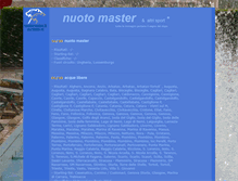 Tablet Screenshot of nuotomaster.it